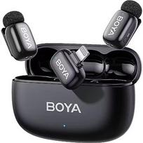 Boya wireless microphone mini 2-03 Lightning, black BOYA mini 2-03