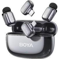 Boya wireless microphone mini 2-01 Lightning/USB-C, space gray BOYA mini 2-01-Space Gray