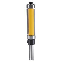 Paviršiaus frezavimo freza su viršutiniu ir apatiniu guoliu 1‑1/2 colio H * 1/4 colio kotu Medžio apdirbimo įrankis CNC freza Medžio apdirbimo frezavimo įrankis Trimming knife