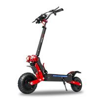 SUNNIGOO X7 Pro Dvigubo variklio elektrinis paspirtukas su 48V 21Ah baterija, 10 colių pripučiamomis padangomis juoda