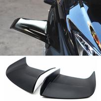 Yamaha R3/R25 CFMOTO Motociklui Universalus Sparnelis Aerodinaminis Spoileris Sparno Rinkinys su Lipnia Juosta Motociklo Dekoracija Matt black