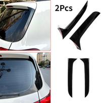 1 Pora Blizgančio Juodo Galinio Langelio Šoninio Spoilerio Sparno VW Tiguan MK1 2007-2016 For MK2 2017+ Automobilio Aksesuarai