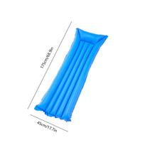 Baseinų plaustai suaugusiems Storas PVC Pripučiami baseino plūdės 175x45cm Sulankstomi Lengvi Deginimosi baseino gulto plaustas Plūduriuojantys žaislai Paplūdimiai geltona