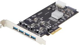 "StarTech. com" 4 prievadų USB "Pcie" kortelė, USB 3.2 5Gb/s, "Pci Express" išplėtimas, P5Q4A USB KORTELĖ