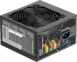 "Tacens Anima APIII500" maitinimo šaltinis PC ATX 500 W, SMD technologija, 85 % bronzos 12 V, itin tylus 12 cm ventiliatorius, juodas
