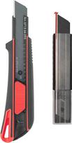 "Würth 2K" 071566295 18 mm pjaustymo peilis su 3 + 10 atlenkiamų ašmenų, itin aštrus, juodas
