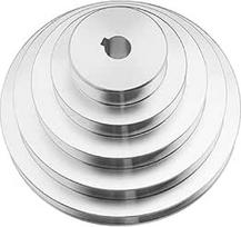 14 mm stendo gręžimo variklio skriemulys, suderinamas su Xihu Z512 Z4116 serijos grąžtais Aliuminio lydinio skriemulys 55/78/103/130/150 mm OD