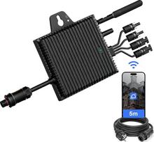 800 W inverteris su IP67 atsparumu vandeniui - balkono maitinimo stotis su WLAN programėle balkono maitinimo stočiai