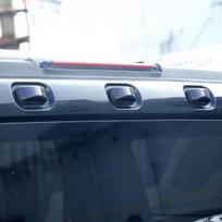 Smoked LED Cab Roof Light Marker Top Lamp Cover Trim For 05-09 Hummer H2 SUT