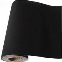 1m/5m/10m/20m*45cm Lipnus Nailono Aksomo Flokuotas Audinys Juodas Aksomo Pamušalo Ritinys Papuošalų Stalčiams Kalėdinei Dekoracijai 0.5mm 45cm x 1m juoda