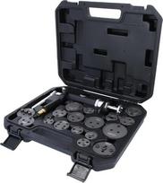 KS Tools 150.2000 Stabdžių stūmoklio atlenkimo įrankių rinkinys, 18 vnt.
