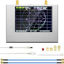 Patobulintas AURSINC NanoVNA V2 PLUS4 vektorinis tinklo analizatorius 50kHz-4GHz 4'' jutiklinis ekranas HF VHF UHF antenų analizatorius, skirtas matuoti S parametrus, SWR, fazę, delsą
