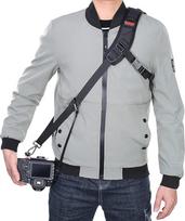 ztowoto Fotoaparato dirželis Reguliuojamas ir patogus kaklo dirželis su saugos diržu ir objektyvo valymo šluoste DSLR SLR fotoaparatui