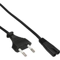 InLine Netzkabel - Netzstecker auf Euro 8 C7 Stecker - 0,30m
