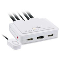 INLINE 63615I - KVM-/Audio-/USB-Switch - 2 x KVM/Audio/USB - 1 lokaler Benutzer - Desktop (63615I)
