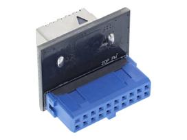 InLine® USB 3.0 to USB 3.1 Front Panel Key-A Adapter straight internal