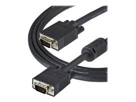 StarTech.com VGA Monitorkabel - Koaxial HD15 Video Kabel - St/St - VGA-Kabel - HD-15 (M) - HD-15 (M) - 1,0m - geformt, Flügelschrauben - Schwarz (MXTMMHQ1M)