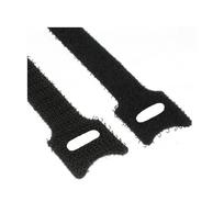InLine® Cable ties 12x200mm, Hook and loop fastener, 10pcs, black