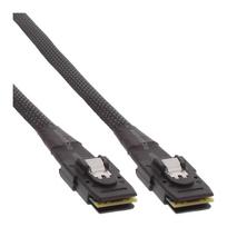 SAS Anschlusskabel intern - Mini-SAS 36pin SFF-8087 an Mini-SAS 36pin SFF-8087 - mit Sideband - 0,75m (27624B)