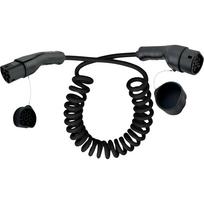 InLine® EV Spiral-Autoladekabel 22kW Typ2, 3-phasig, 7,5m (16287S)