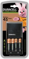 Duracell CEF27 - 0,75 Stunden Batterieladegerät - (für 4xAA/AAA) 4 x AA / AAA - NiMH