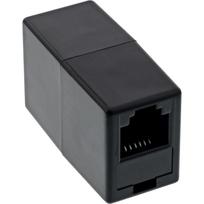 InLine Modular Kupplung - RJ12 Buchse auf RJ12 Buchse - 6P6C - ungeschirmt