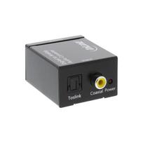 InLine® Audio Converter Digital to Analog Input Toslink or RCA OUT 2x RCA Stereo