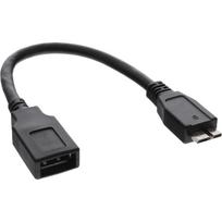 InLine 31609 - Micro-USB 3.0 OTG - USB 3.0 A - Männlich/weiblich - Schwarz (31609)