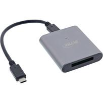 InLine® Card Reader USB 3.2 Gen.2 USB-C oder USB A, für CFexpress Karten (66771)