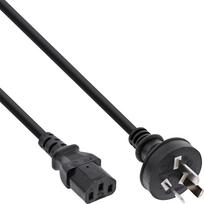 InLine 35er Bulk-Pack Netzkabel Netzstecker China auf Kaltgerätestecker C13 1 - Kabel - Strom/Netzteil - 1,8 m - 3-polig (B-16652F)