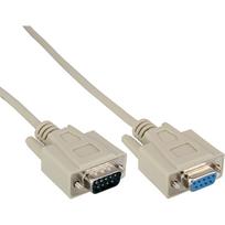 InLine 20er Bulk-Pack Serielle Verlängerung 9pol Stecker Buchse vergossen 1 1 - Kabel - 5 m - 9-polig (B-12235)