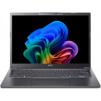 Acer Aspire 14 AI A14-52M - 180°-Scharnierdesign - Intel Core Ultra 5 226V / 2.1 GHz - Win 11 Home - Arc Graphics 130V - 16GB RAM - 512GB SSD NVMe, QLC - 35.6 cm (14) (NX.J8LEG.009)