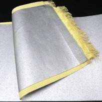 50cm/100cm*150cm 270g Aramidinis Sidabru dengtas Audinys Atsparus Aukštai Temperatūrai Antipireninis Audinys „Pasidaryk pats“ Siuvimui Drabužių 50cm x 150cm