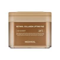 Mediheal Retinolio ir Kolageno Stangrinamasis Diskelių Pakelis 180ml (100 įklotų) – Stangrinamoji priežiūra, Elastingumo palaikymas, Korėjietiška 100 Pads
