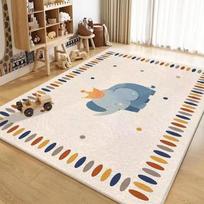 Mielo animacinio stiliaus imitacinio kašmyro kilimas Vaikų kambariui Miegamajam Svetainei Minkštas neslystantis laipiojimo kilimėlis Nešvarus plaunamas kilimas 40X60CM