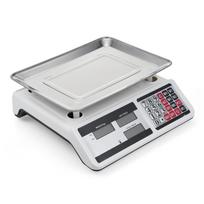 40KG Digital Price Scale Electronic Price Computing Scale with Stainless Steel Large Platform Dual LCD Display Big Button balta