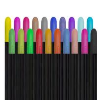 20 Textile Pens Machine Washable Textile Markers Fabric Paint Pens Permanent Fabric Paints 20ml One Size