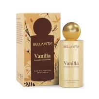 BELLAVITA Gurmanų kolekcija Vanilė | Ilgai išliekantis kvepalas vyrui ir moteriai | Muskato, vaisinis aukščiausios kokybės unisex kvapas vyrams ir moterims 100ML