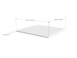 Medinis stalviršis STANDARD švediškoms kopėčioms 65 cm