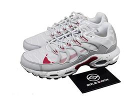 Nike Air Max Terrascape Plus Low Pure Platinum Gym Red DV7513-001 Vyriški dydžiai EU 40 raudona
