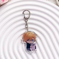 Anime Characters Oshi No Ko Acrylic Car Keychain Accessories Bag Charm Cute Cartoon Backpack Pendant Keyring Gifts For Friends 5 cm