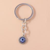 1 vnt. Bohemijos Piktos akies Hamsa rankos raktų pakabukas moterims, vyrams, mėlyna akis, saulės plunksna, raktų žiedas, krepšio pakabukas, automobilio raktų laikiklis, žiedai, didmeninė prekyba