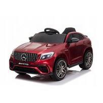 Elektromobilis vaikams Mercedes GLC 63S 4x4, raudonas dažytas, vienvietis