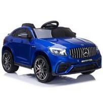Elektromobilis vaikams Mercedes GLC 63S 4x4, mėlynas dažytas, vienvietis