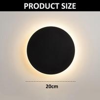 20 cm modernus minimalistinis jutiklinis LED sieninis šviestuvas | Laiptų ir praėjimų apšvietimas