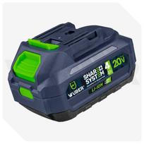 Akumuliatorius WUBER W04040 20V 4.0Ah
