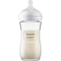 Philips SCY933/ 01 stiklinis buteliukas Natural Response 240ml 1+