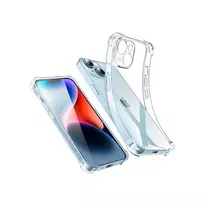 Udėklas telefonui žalios spalvos Gel Bright Cushion Protective Apple iPhone 14 Plus dėklas telefonui skaidrus (LP602)