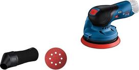 "Bosch Professional GEX 12V-125" 12V sistemos akumuliatorinis šlifuoklis (įskaitant šlifavimo diską (125 mm), 1x švitrinį popierių, dulkių maišelį, akumuliatorius / įkroviklis neįtrauktas)