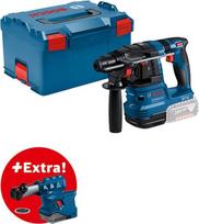 "Bosch Professional" 18 V sisteminis akumuliatorinis suktuvas GBH 18V-22 (mit SDS plus, ideal zum Bohren von 6- bis 10-mm-Löchern, KickBack Control und Vibration Control, inkl. GDE 18V-12, in L-BOXX)